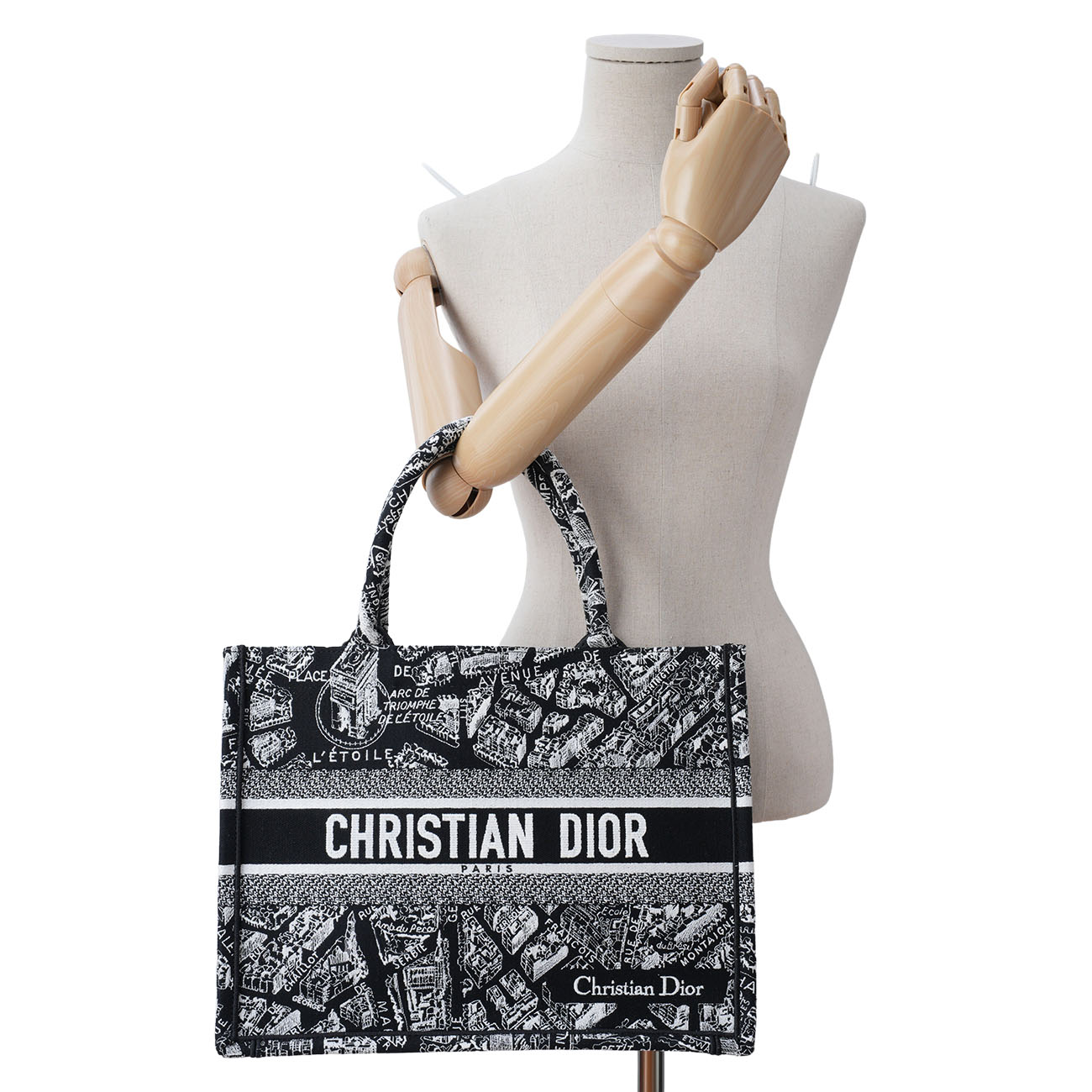 CHRISTIAN DIOR(USED)크리스찬디올 오블리크 북토트 미듐